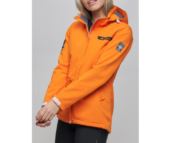 Костюм  женский оранжевого цвета 02034O