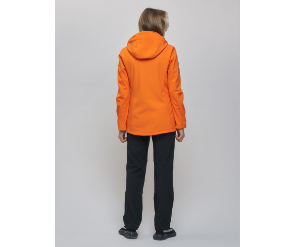 Костюм  женский оранжевого цвета 02034O