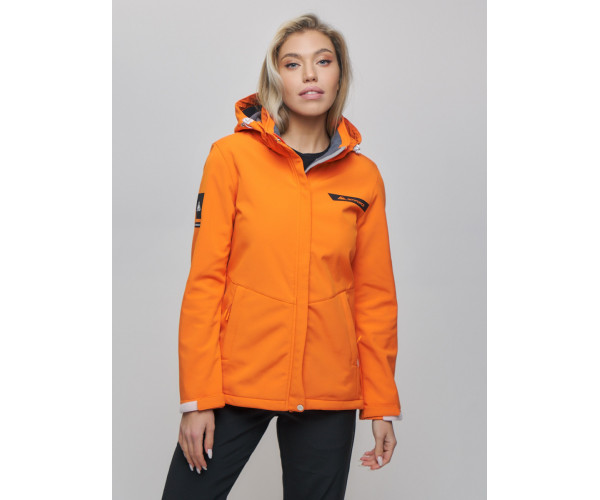 Костюм  женский оранжевого цвета 02034O