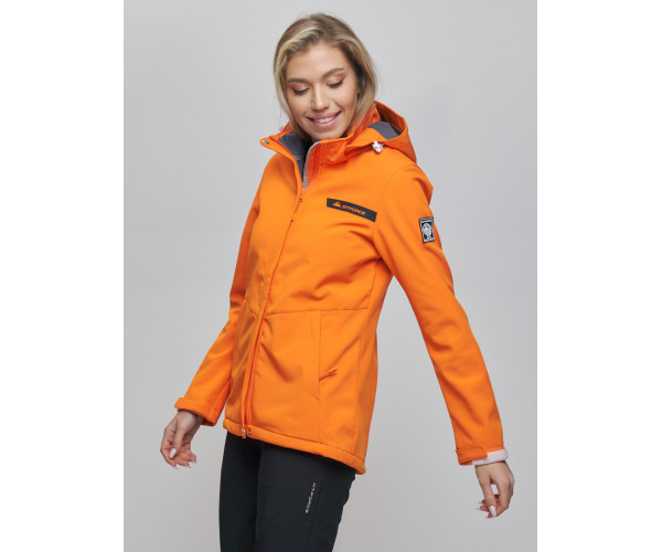 Костюм  женский оранжевого цвета 02034O