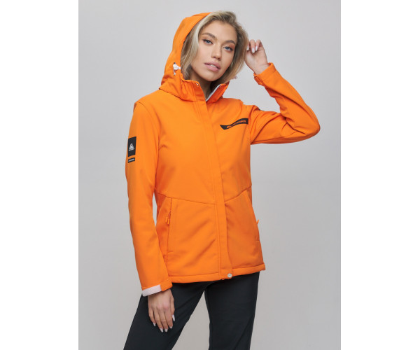 Костюм  женский оранжевого цвета 02034O