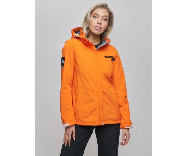 Костюм  женский оранжевого цвета 02034O