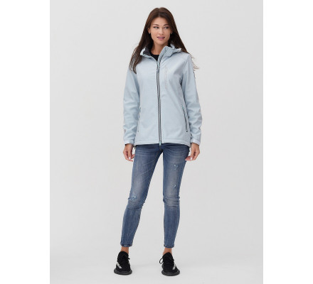 Ветровка  женская голубого цвета 2031Gl