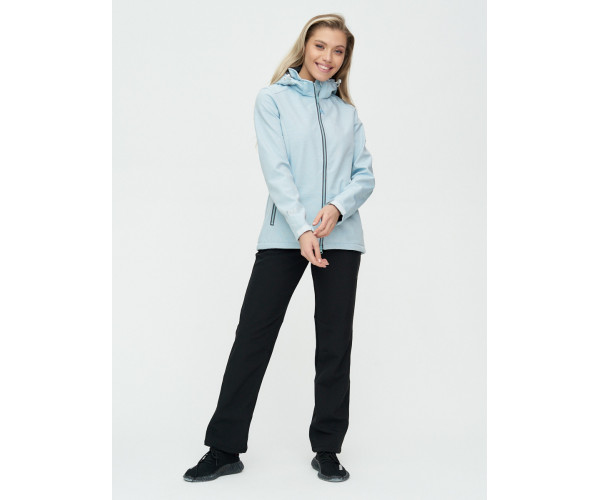 Костюм женский  светло-серый цвета 02031Gl