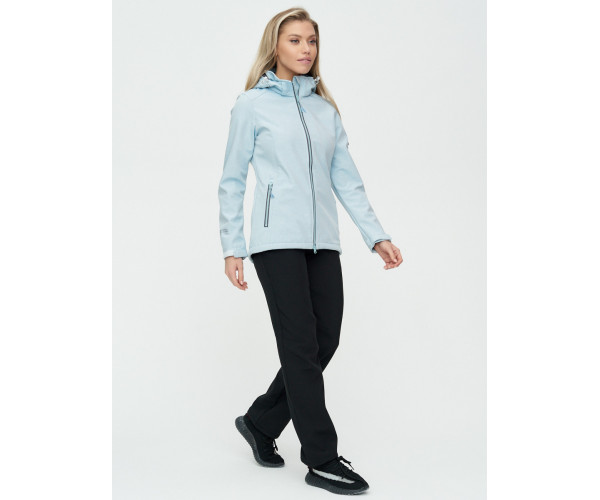 Костюм женский  светло-серый цвета 02031Gl