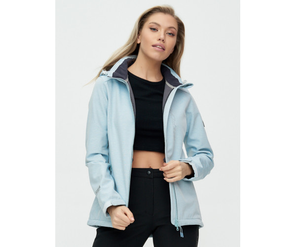 Костюм женский  светло-серый цвета 02031Gl