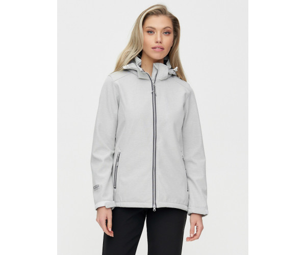 Костюм женский  светло-серый цвета 02031SS