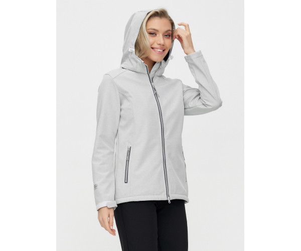 Костюм женский  светло-серый цвета 02031SS