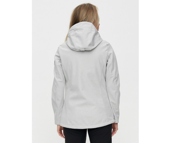 Костюм женский  светло-серый цвета 02031SS