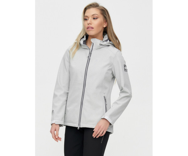 Костюм женский  светло-серый цвета 02031SS