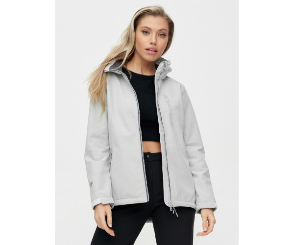 Костюм женский  светло-серый цвета 02031SS