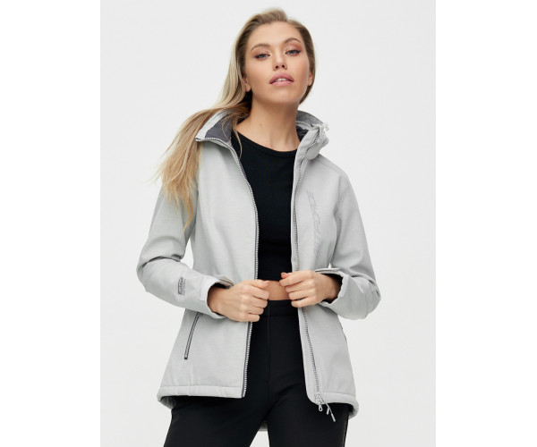 Костюм женский  светло-серый цвета 02031SS