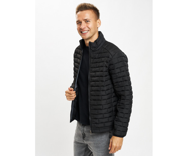 Куртка демисезонная 3 в 1серого цвета 93213Sr