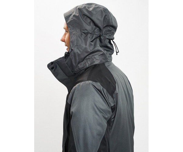 Куртка демисезонная 3 в 1серого цвета 93213Sr