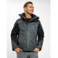Куртка демисезонная 3 в 1серого цвета 93213Sr