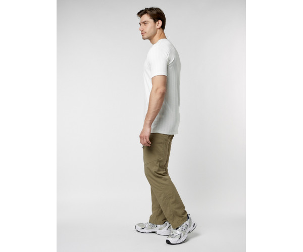 Мужская футболка в сетку белого цвета 221490Bl