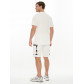Костюм шорты и футболка белого цвета 9183Bl