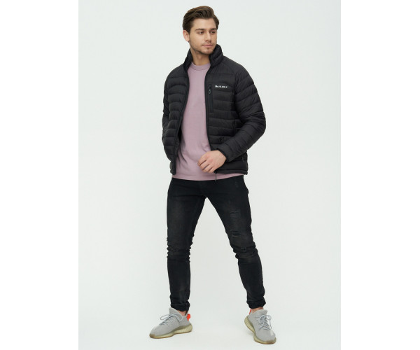 Пуховик еврозима Valianly черного цвета 92104Ch