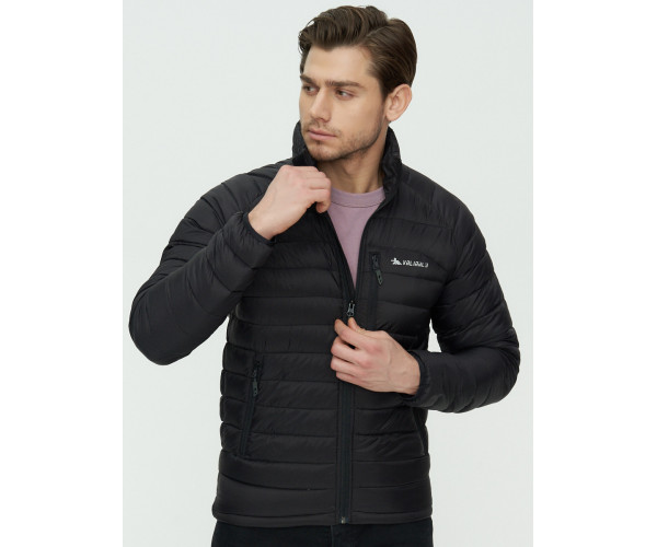Пуховик еврозима Valianly черного цвета 92104Ch