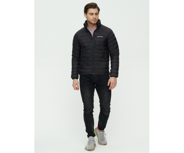 Пуховик еврозима Valianly черного цвета 92104Ch