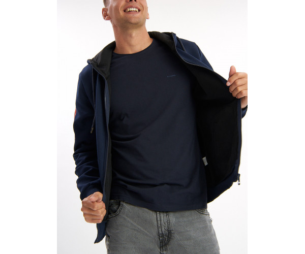 Толстовка мужская темно-синего цвета 3003TS