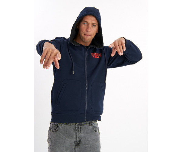 Толстовка мужская темно-синего цвета 3003TS