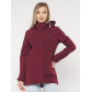 Ветровка женская  бордового цвета 20371Bo