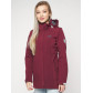 Ветровка женская  бордового цвета 20371Bo