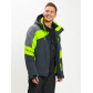 Горнолыжная куртка мужская зеленого цвета 77013Z