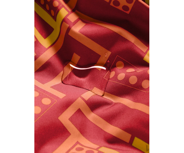 Детский зимний комбинезон персикового цвета 9026P