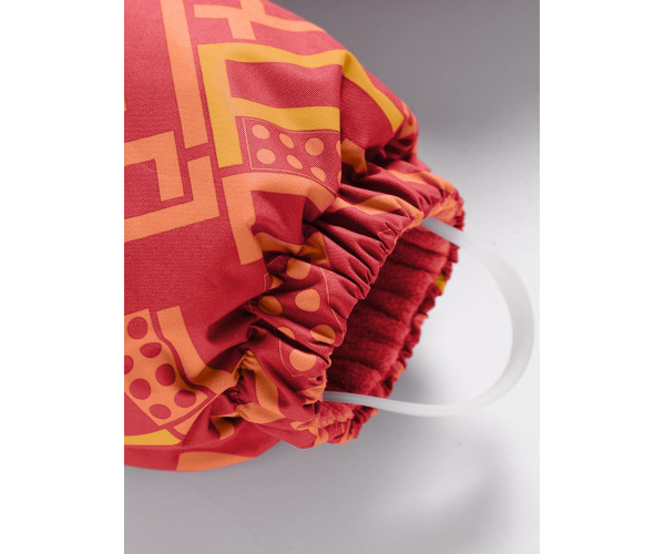 Детский зимний комбинезон персикового цвета 9026P