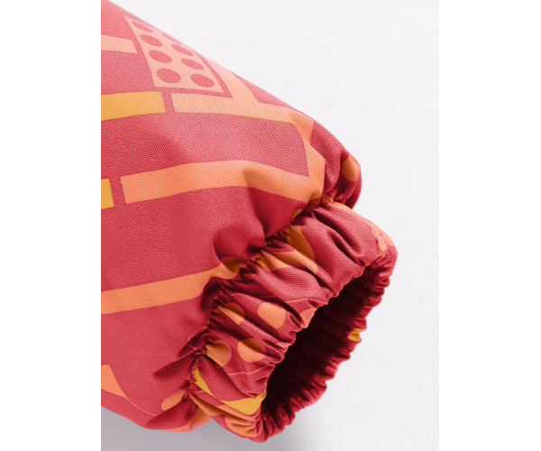 Детский зимний комбинезон персикового цвета 9026P