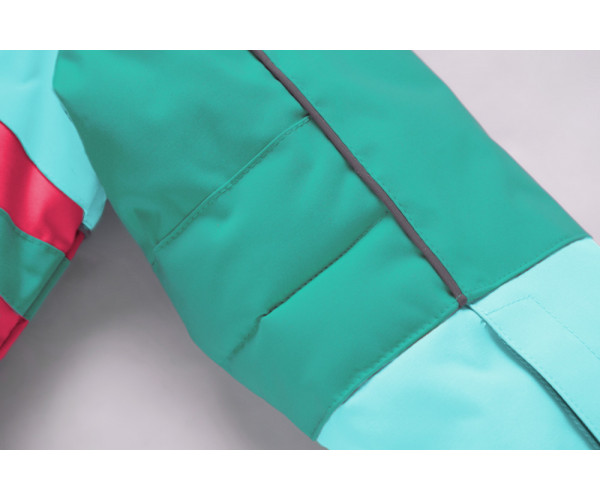 Горнолыжный костюм детский Valianly бирюзового цвета 9006Br