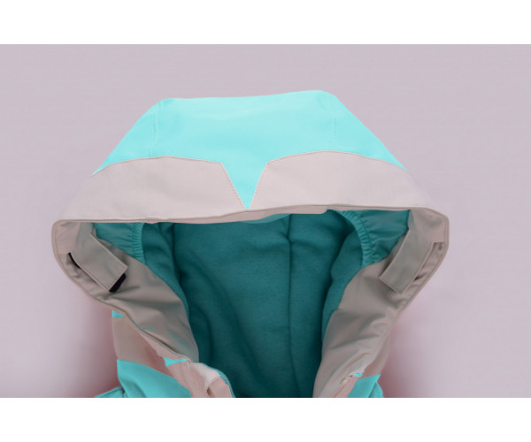 Горнолыжный костюм детский Valianly бирюзового цвета 9006Br