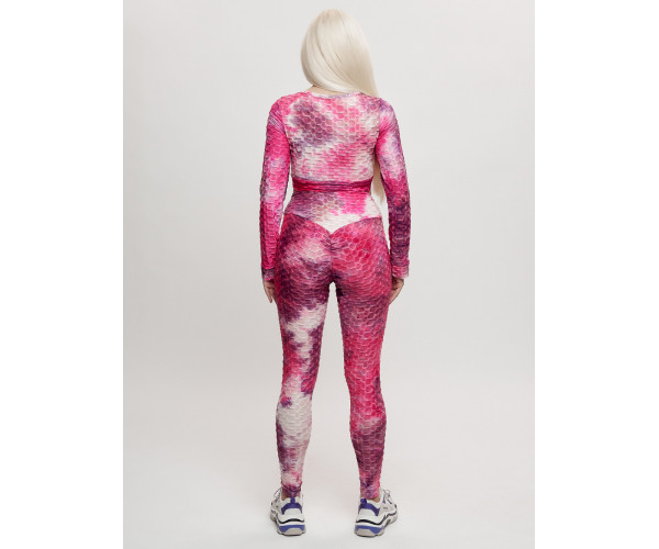 Костюм для фитнеса женский хаки цвета 2007R