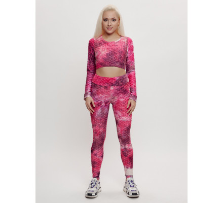 Костюм для фитнеса женский хаки цвета 2007R