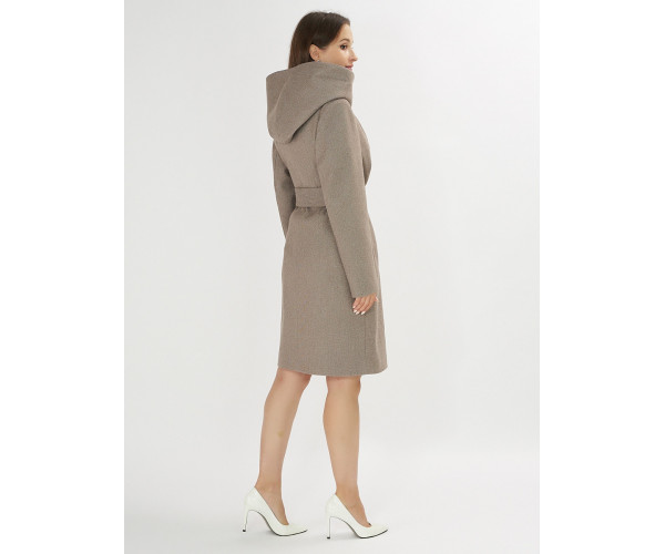 Пальто демисезонное коричневого цвета 4470K