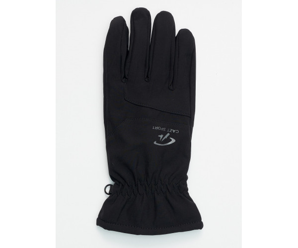 Горнолыжные перчатки мужские черного цвета 607Ch