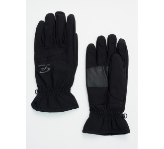 Горнолыжные перчатки мужские черного цвета 607Ch
