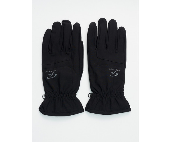 Горнолыжные перчатки мужские черного цвета 607Ch
