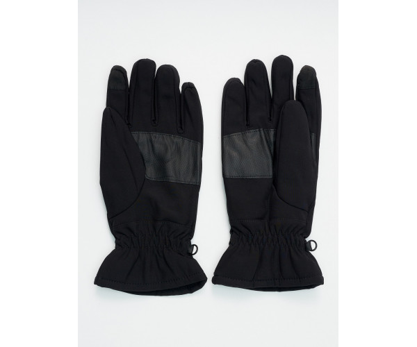 Горнолыжные перчатки мужские черного цвета 607Ch