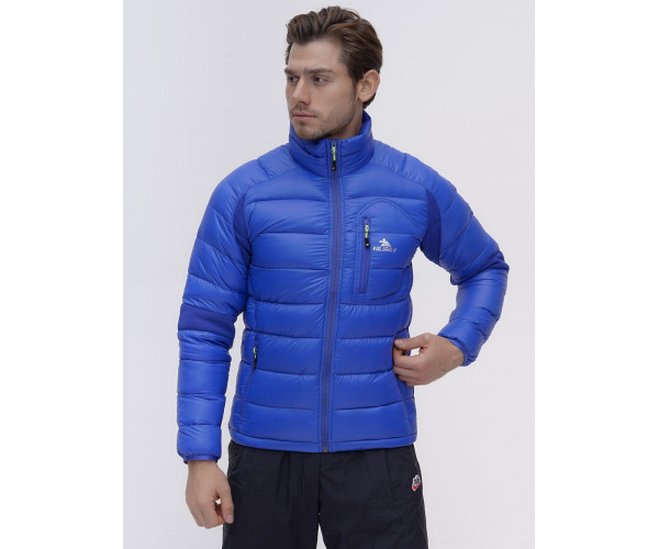 Пуховик еврозима Valianly синего цвета 92102S