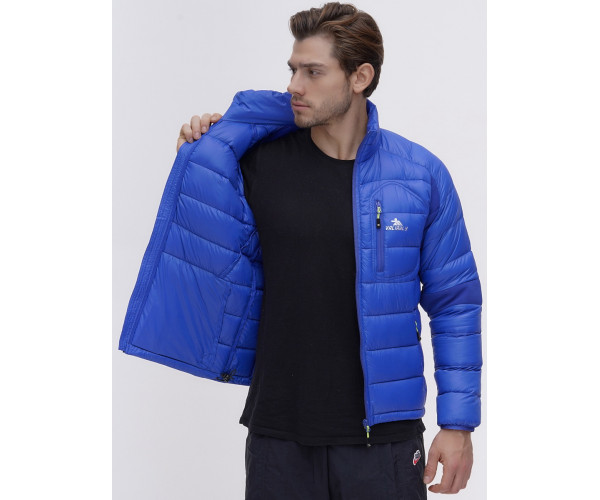 Пуховик еврозима Valianly синего цвета 92102S