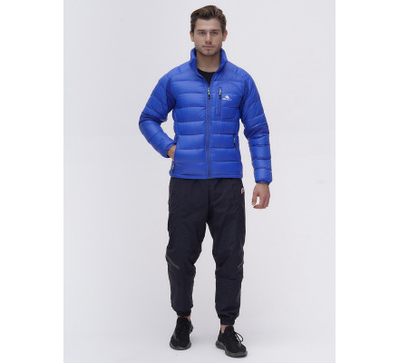 Пуховик еврозима Valianly синего цвета 92102S