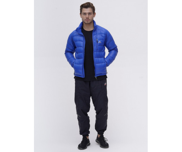 Пуховик еврозима Valianly синего цвета 92102S