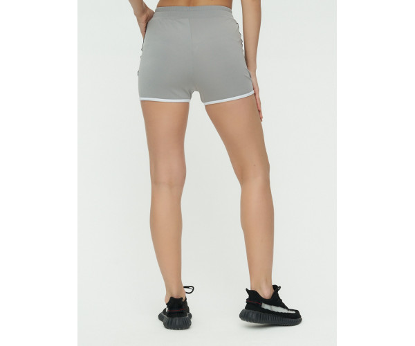 Спортивные шорты женские серого цвета 3019Sr