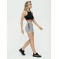 Спортивные шорты женские серого цвета 3019Sr