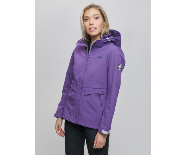 Костюм  женский фиолетового цвета 02032F