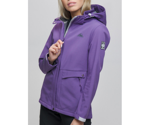 Костюм  женский фиолетового цвета 02032F