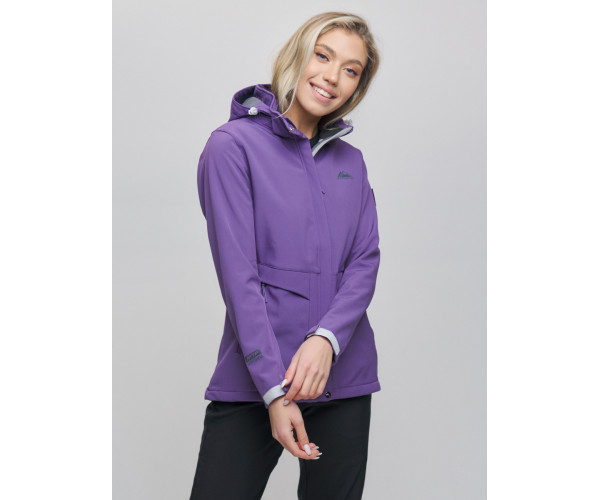 Костюм  женский фиолетового цвета 02032F